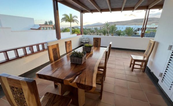 dining table at the terrace