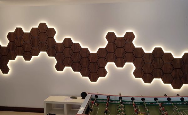 Futbolin and game room