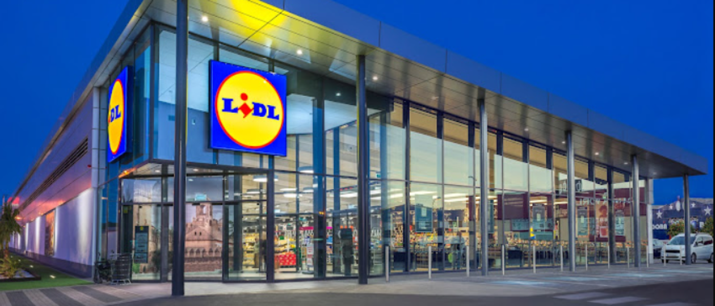 Supermarket Lidl in Puerto del Carmen